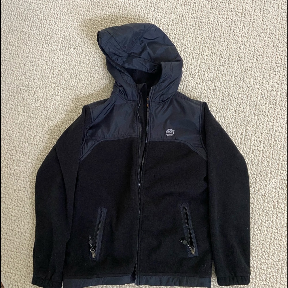 Timberland Black Fleece Jacket